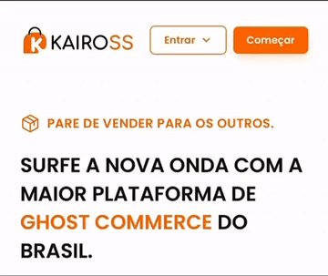 Tutorial em vídeo repetindo automaticamente, mostrando como navegar no site kaiross.com.br de atendimento